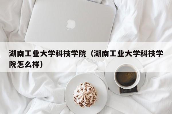 湖南工业大学科技学院（湖南工业大学科技学院怎么样）