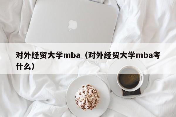 对外经贸大学mba（对外经贸大学mba考什么）