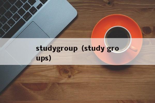 studygroup（study groups）