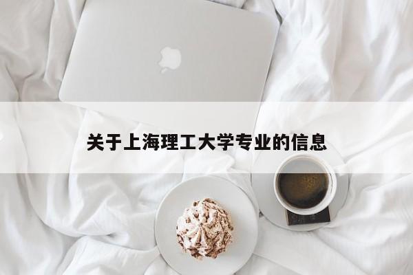 关于上海理工大学专业的信息