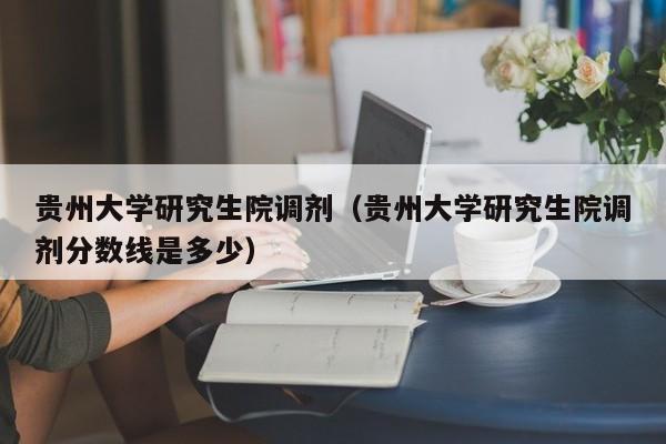 贵州大学研究生院调剂（贵州大学研究生院调剂分数线是多少）