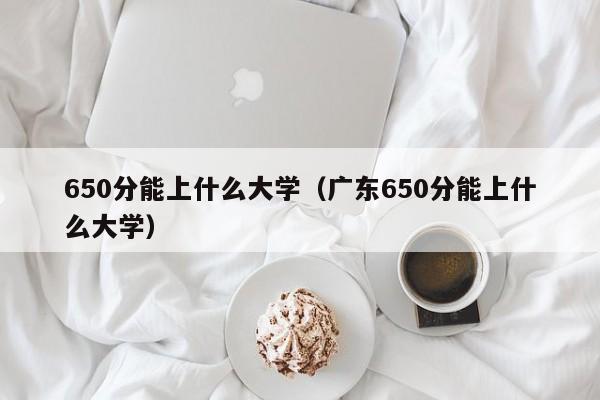 650分能上什么大学（广东650分能上什么大学）