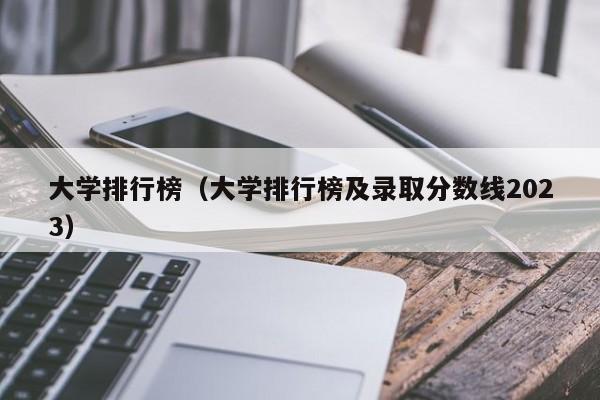 大学排行榜（大学排行榜及录取分数线2023）