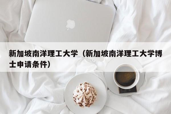 新加坡南洋理工大学（新加坡南洋理工大学博士申请条件）