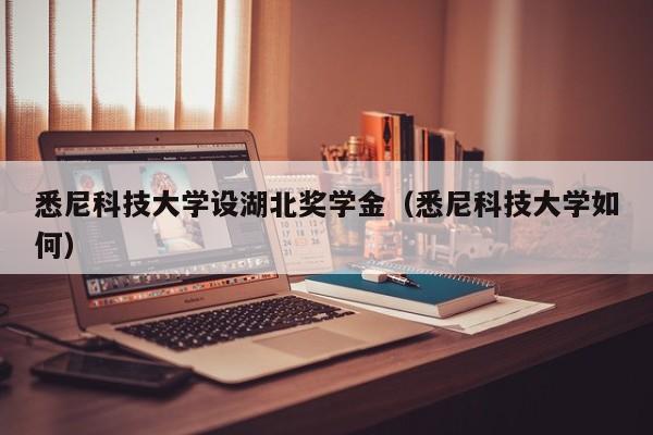 悉尼科技大学设湖北奖学金（悉尼科技大学如何）