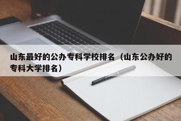 山东最好的公办专科学校排名（山东公办好的专科大学排名）